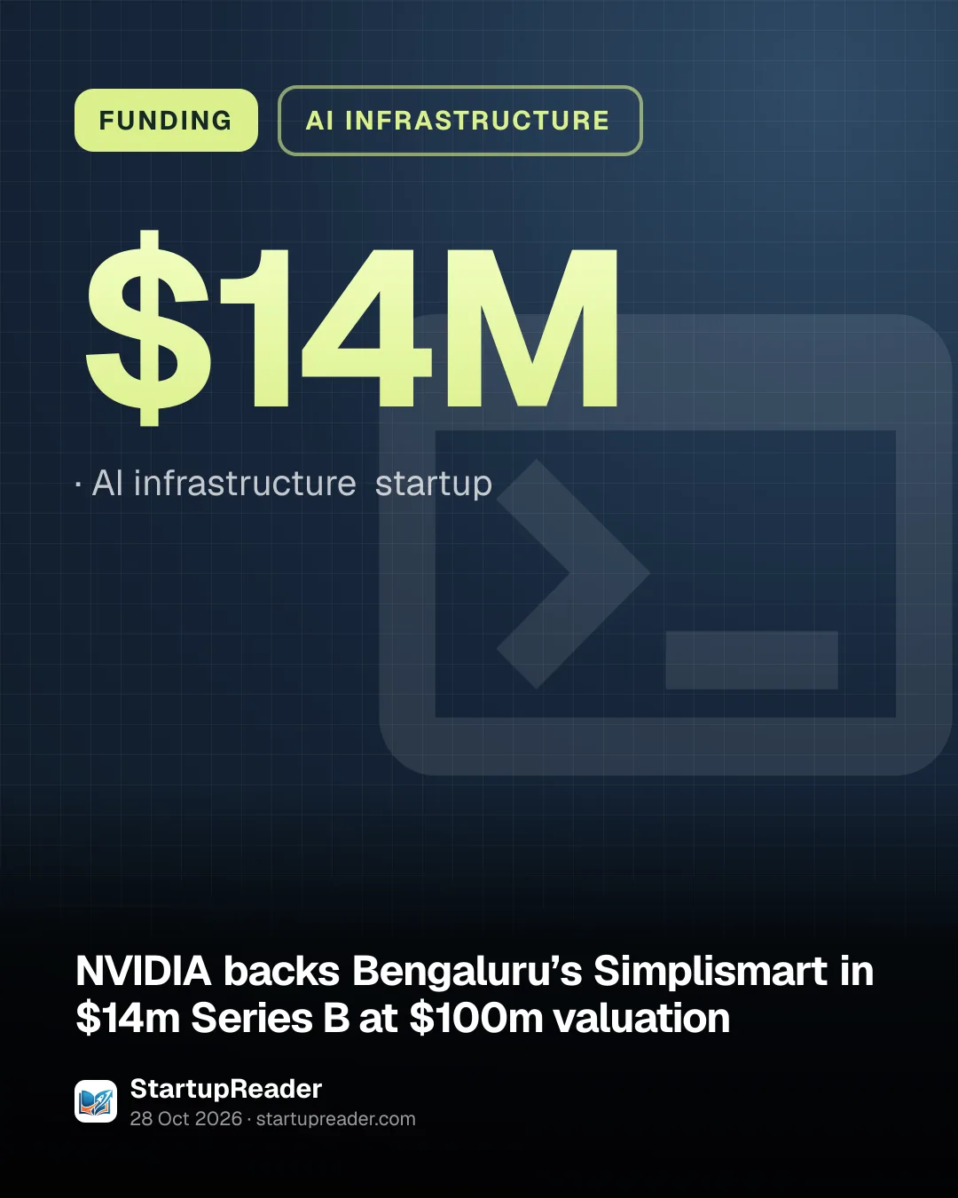FUNDING. $14M, AI infrastructure startup.